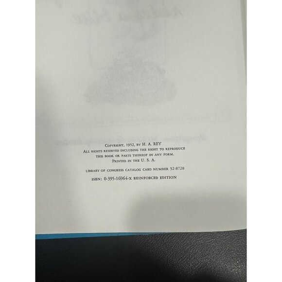 Vintage Curious George 5 book bundle-“curious George goes to school” - Picture 4 of 16